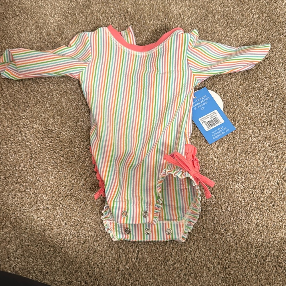 Rufflebutt 0-3mo swimsuit